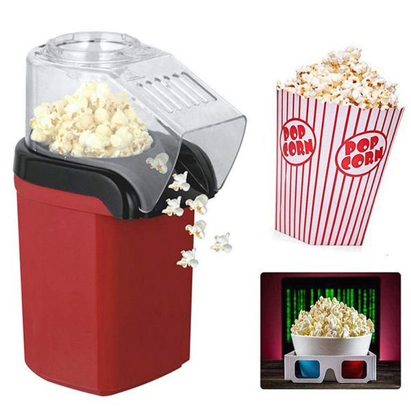 Outros aparelhos Mini Máquinas de pipoca Machine portátil Deliciosa Sanche de filme de presente caseiro saudável para crianças plug 230201