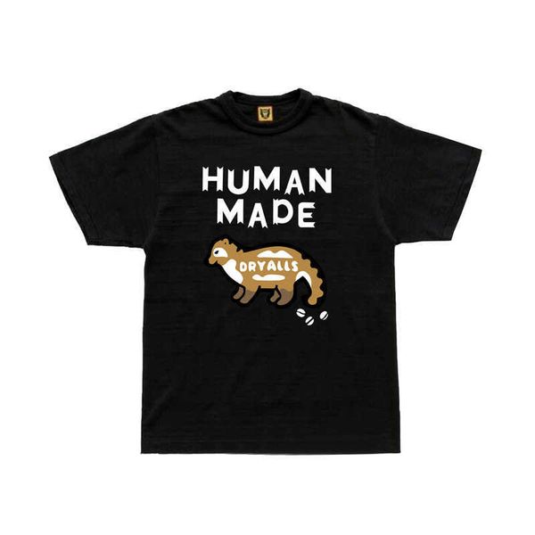 Erkek Tişörtler İlkbahar Yaz Yazı Pamuk Pamuk Karikatür Müdür Baskı İnsan Yapımı T-Shirt Erkek Kadınlar 1 1 Kalp Desen İnsan Yapımı Tees Kısa Kol G230202