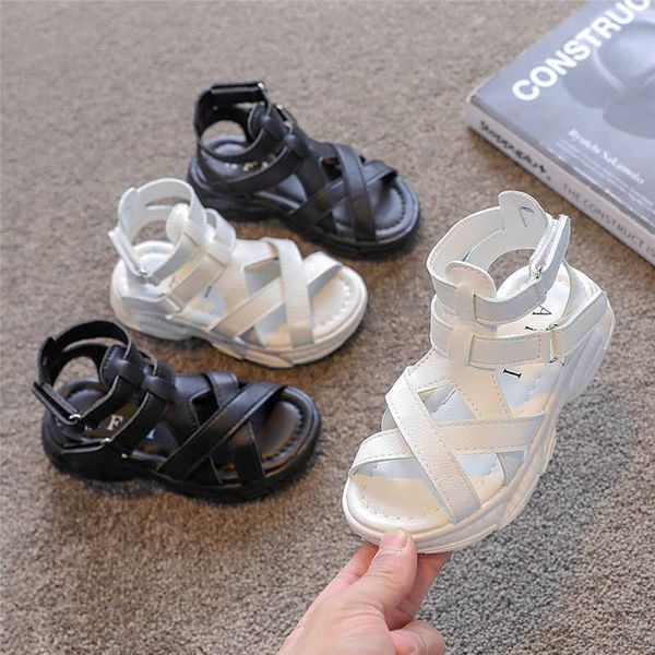 Girls Summer Kids Gladiator Sandals Boots de volta