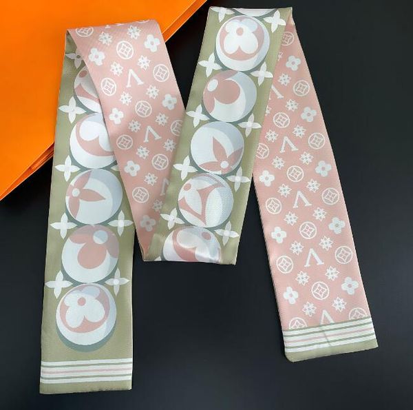 23 Style Moda Tasarımcısı Stripe Baskı Çantaları Scraf İpek Eşarpları Tutma çanta Bandanas Lage Lady Muffler Fransa Cüzdan Çantası Çanta 175