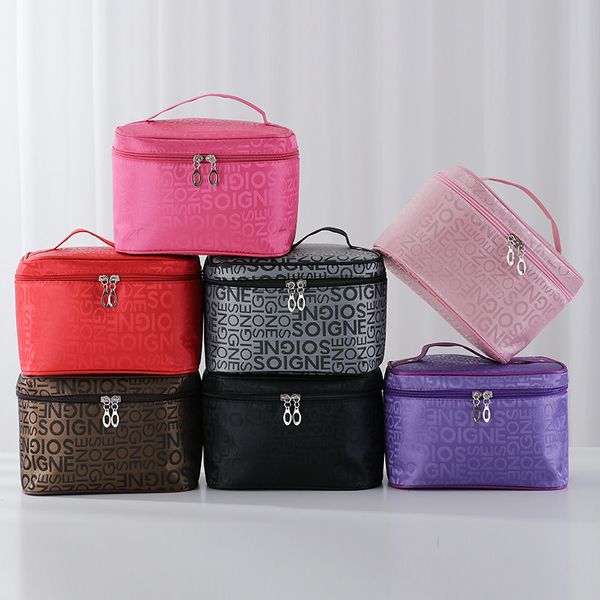 Bolsa de designer Bolsas de cosméticos Totes Bacs Versão coreana de grande capacidade Girl Heart Heart Viagem Bag de lavagem de grande capacidade Pacote de atacado Cor 6