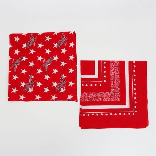 SCARPRI RED STAR BANDANA BANDANA BANDANA SCARFA SCARP PERSA PER DONNE CANDA