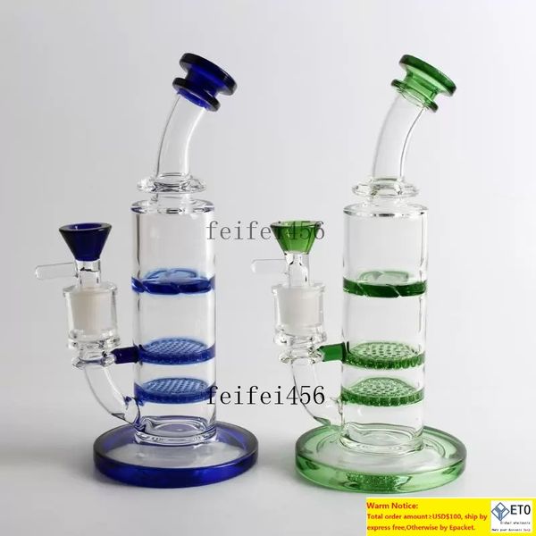 Rig Bong Rig Bong Honeycomb Tornado Perc Tubos de água Big Dab Rigs Bongs Factory Direct Sale