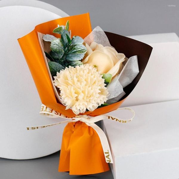 Декоративные цветы фальшивый букет не увязен многоразовый подарки.