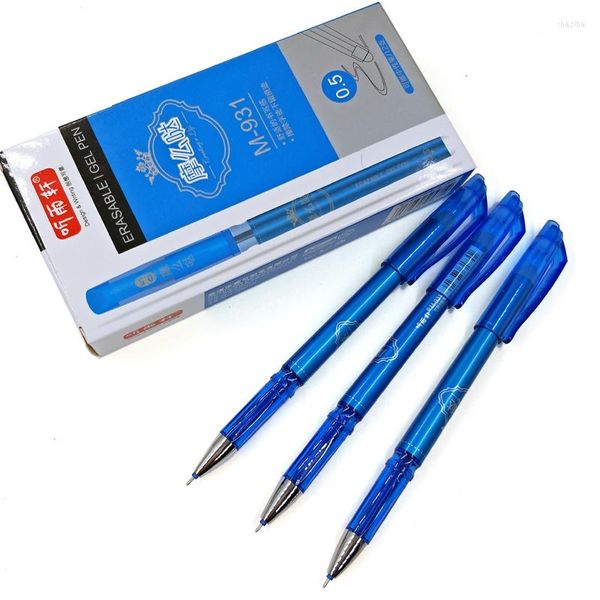 Atacado! Pen de caneta apagável especial Blue / Black Magic Office School Student Supplies