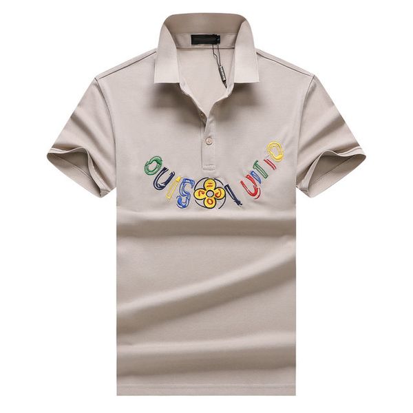 Herren T -Shirts Designer Luxus Männer Tees tragen Sommer runde Nackenschweiß absorbieren kurze Ärmel im Freien atmungsaktive Baumwollgedruckte Schichten Liebhaber Kleidung Polo