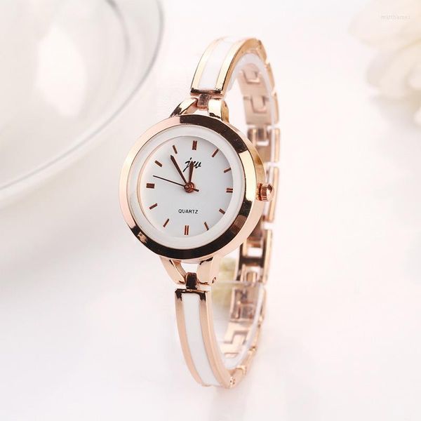 Avanadores de pulso Assista a mulheres relógios 2023 produtos de venda JW Ladies Bracelet Niche Fashion Quartz