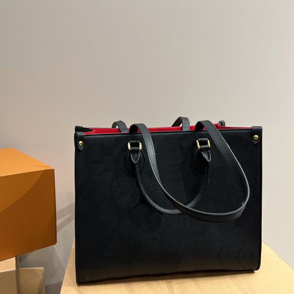 bolsa de grife Bolsa feminina Moda Tote Bags Luxry HandBag Totes de couro genuíno para mulheres Classic Shopping bags Lady Flap bags