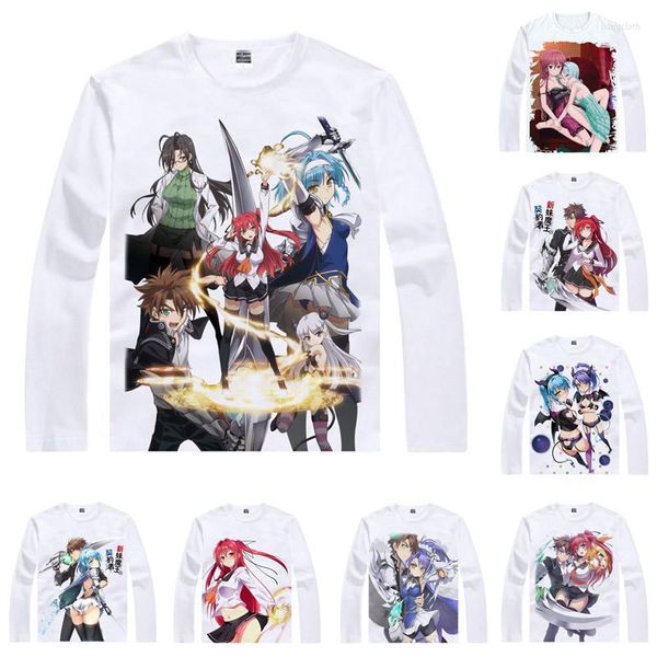 T-shirt da uomo Coolprint Camicia anime The Testament Of Sister Devil T-shirt Manica lunga multi-stile Mio Naruse Motivi Cosplay Kawaii