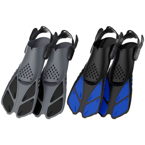 Pinne Antiscivolo Snorkeling Immersioni Nuoto Pinne per adulti Donna Uomo Sport acquatici Allenamento regolabile Pinne per piedi Attrezzatura Principiante 230203