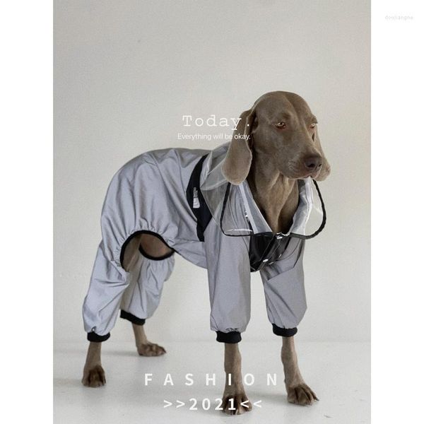 Abbigliamento per cani Grande impermeabile Fatto a mano Completo Golden Retriever Labrador Akita Abbigliamento Cappotto Accessori