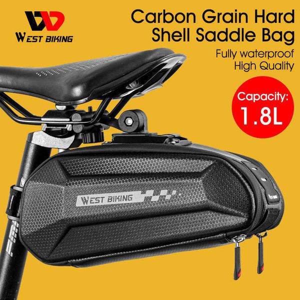 Panniers West Bisiklet S MTB Yol Bisiklet Sökü Su Geçirmez Bisiklet Araçları Pannier Arka Seatpost Bag Sepet Bisiklet Aksesuarları 0201