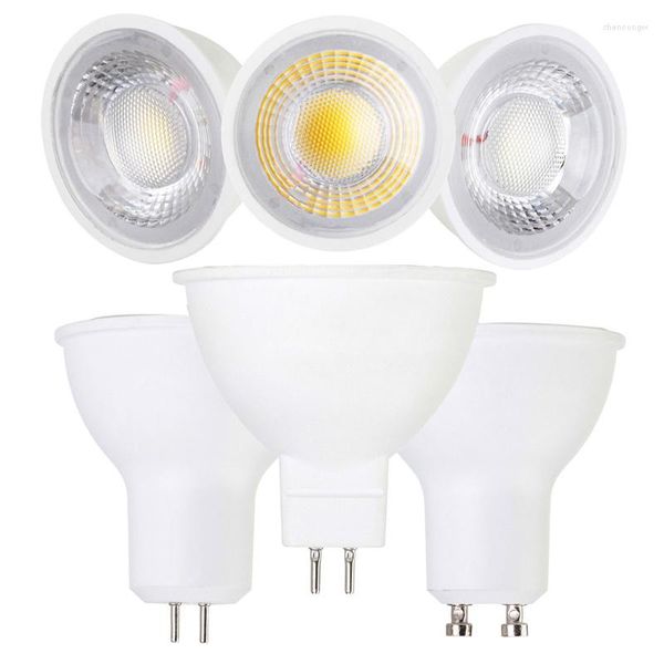 Faretti MR16 GU10 GU5.3 5W 7W Lampadina spot Ultra luminosa Sostituire lampada DC 12V AC 85-265V Illuminazione per la decorazione domestica