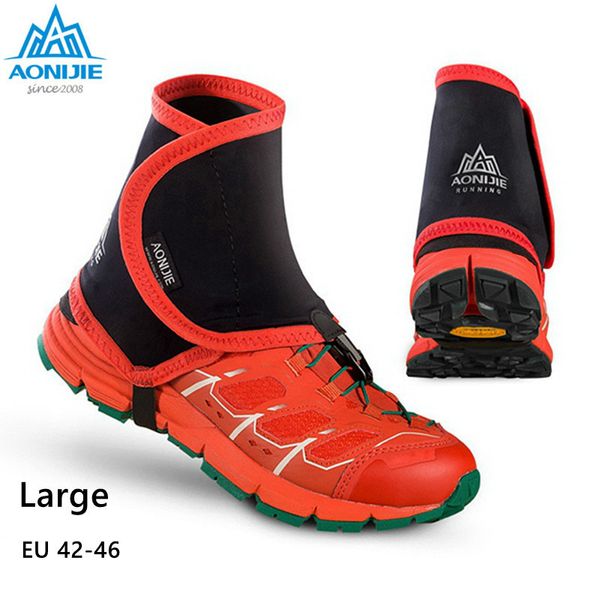 Ghette Aonijie E940 E941 Ghette basse da trail running Copriscarpe avvolgenti protettivi Coppia per uomo Donna Outdoor Prevenire Sand Stone 230203