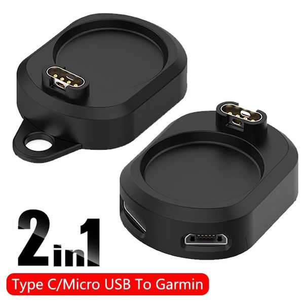 Typ C Micro Interface Uhr Lade Dock Stehen Für Garmin Fenix 7 7X 7S 6 6X EPIX Forerunner 955 255 ladegerät Adapter Konverter