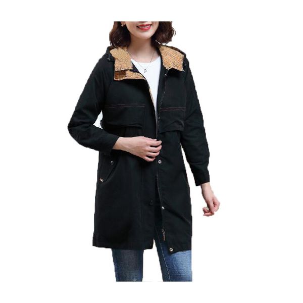 Neuer Damen-Trenchmantel für Damen, Frühling, England-Stil, Damen-Windjacke, locker, mittellang und lang, eleganter Gürtelmantel, weiblich, lässig, modisch, langer Graben, entspannte Freizeitmäntel