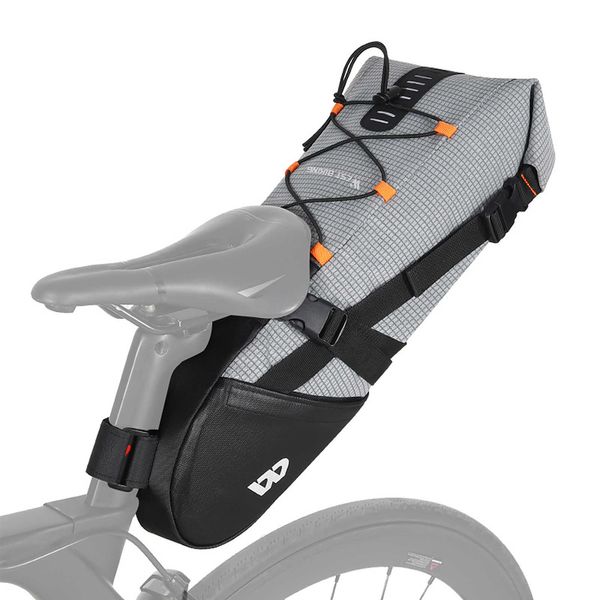 Panniers S West Bicking Sébulo à prova d'água 10L Seat Road Bike Bike Tail Bicycle Bag Pannier Acessórios de bicicleta 0201