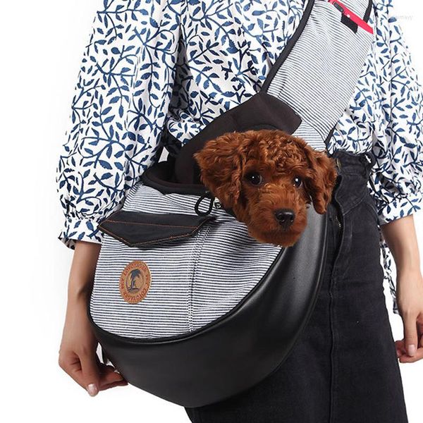 Обложка для домашнего сиденья для собак. Сумка для домашнего рюкзака на открытом воздухе Двухсторонний Двусторонний Удобный Косой плечо мини-ремешок для ходьбы
