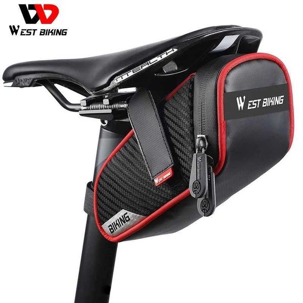 Panniers S Westbike Radsport Sattel reflektierend regenprofessionelles Fahrradzubehör MTB Fahrradwerkzeuge Set Pannierrohr Heck -Teckpfropfbeutel 0201