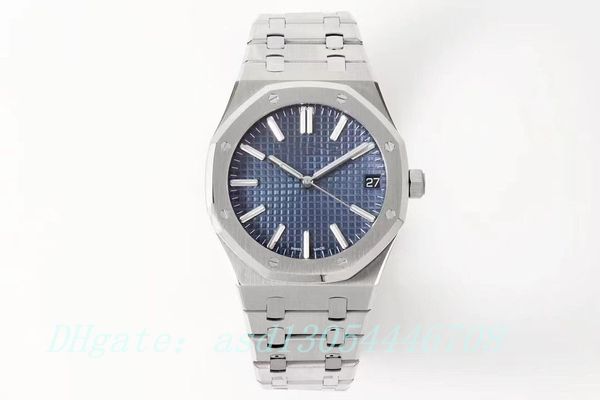 ZF 15510 Diametro 41mm Modello 50 ° anniversario con movimento 4302 vetro zaffiro specchio cassa in acciaio fine cinturino lucidatura processo di disegno orologi da uomo firmati2023