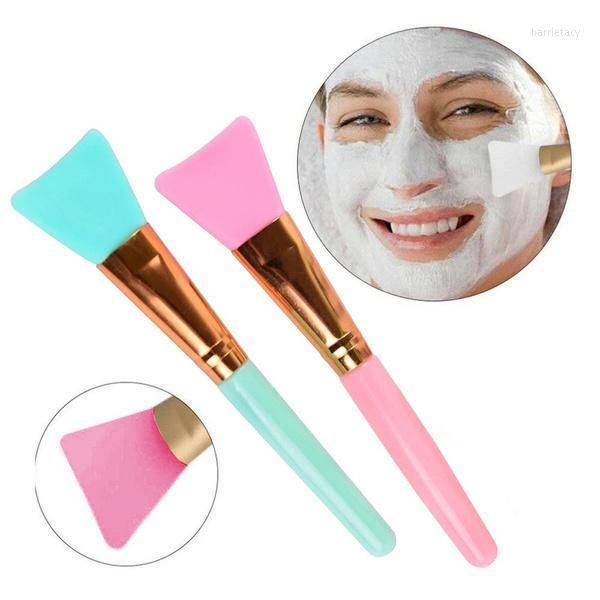 Pennelli per trucco Maschera di fango facciale in silicone Pennello per trucco Testa morbida Strumento di miscelazione fai-da-te Pelle Cura del viso Bellezza quotidiana CosmeticoMakeup Harr22