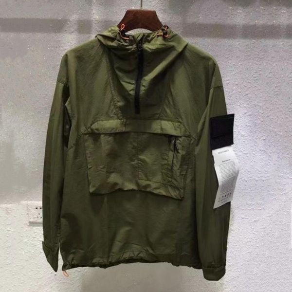 Дизайнерские куртки наполовину Zip Pocket Jacket