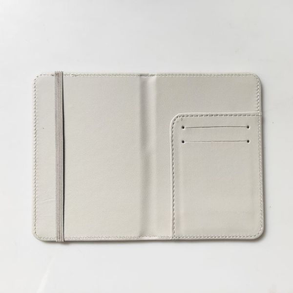 Card de couro de couro PU personalizado personalizado Capa de passaporte em branco Sublimation Passport tours B239