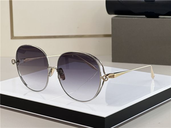 NOVO Design Mulheres Óculos de sol redondos 156 arohz requintado moldura de metal estilo vintage estilo de moda high end Outdoor UV400 Protection óculos