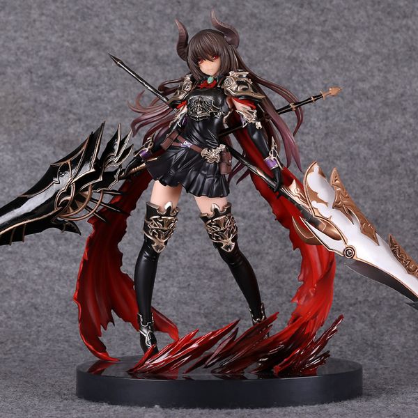 Figuras de brinquedos de ação raiva de bahamut gênese Devil Dark Dragon Knight 28cm Ação Figura de anime Game Figure Toy PVC Model Collection 230203