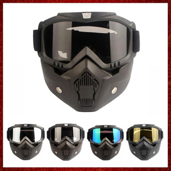 MZZ150 MOTORCIONEGEM GOGGLES MASCA DE MASEIRA ANTI-FOG Anti-UV Máscara de Face Máscara de Snowmobile Óculos Acessórios de Montagem de Esqui para Moldura
