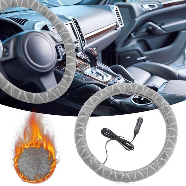 Крышка рулевого колеса AntiSlip 12 В Quick Hand Warmer для нагревателя стандартного размера.