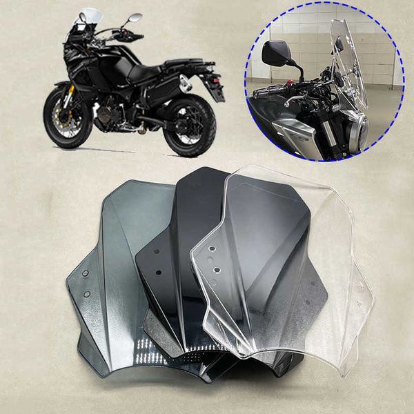 Per KAWASAKI Z650 VERSYS 650 versys1000 Universale Moto Parabrezza Parabrezza Copre Schermo Moto Deflettore Z400 ER-6N 0203