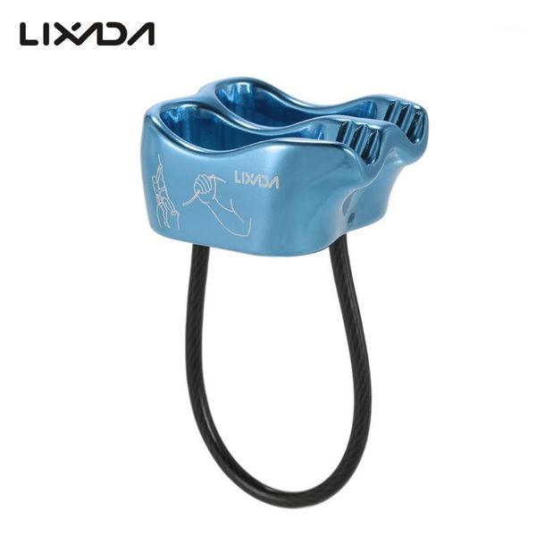 Escalada Lxada Slot duplo ATC Belay Rappel Dispositivo Outdoor Rock Carabiners RABELEGILEIRA EQUIPAMENTO DE SEGURANÇA EQUIPAMENTOS DE SEGURANÇA EQUIPE