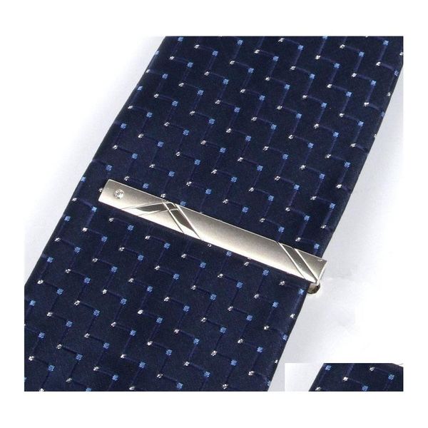 Tie Clips Fahsion Мужчины металлические галстук -батон