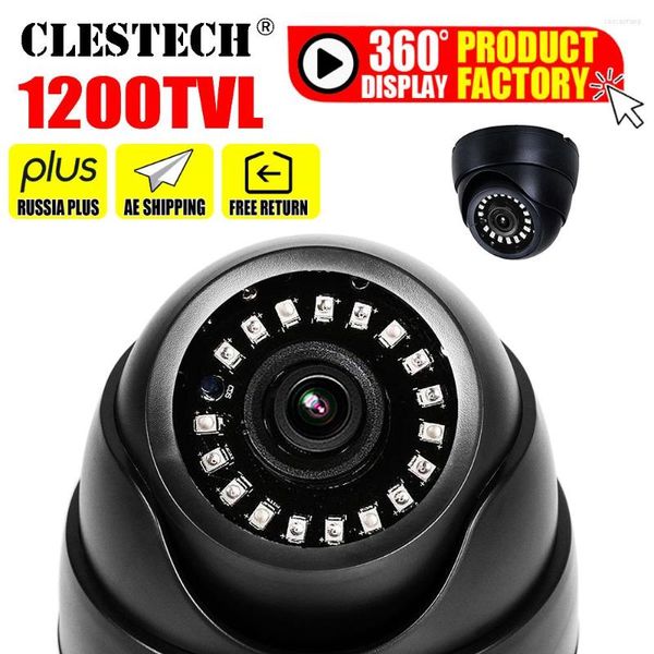 Vidicon 1/3cmos 1200TVL CCTV-Kamera Wasserdicht IP66 Sicherheit für den Außenbereich IR-CUT-Laser-LED-Infrarot 30m Nachtsicht Vidicon