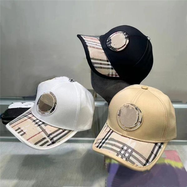 2023 New Classic Letters Ball Cap Canvas Caratterizzato da uomo Donna Berretti da baseball con cappello da designer di lusso Cappello da donna regolabile con snapback