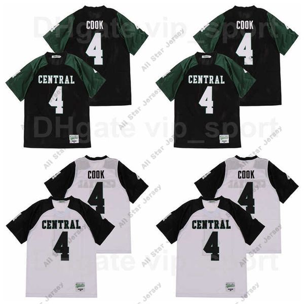 American College Football Wear High School Miami Central 4 Dalvin Cook Football Trikot atmungsaktiv