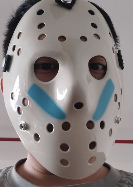 Novo Cosplay Blue Scar Cosplay Jason Voorhees Freddy Hockey Festival Party Halloween Mask