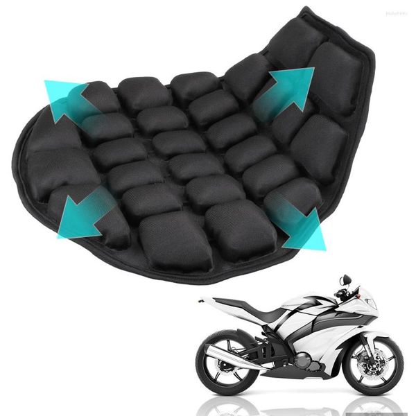 As tampas do assento do carro descompactarem as senta infláveis ​​almofada de motocicleta inflável, capa legal de alívio de pressão universal