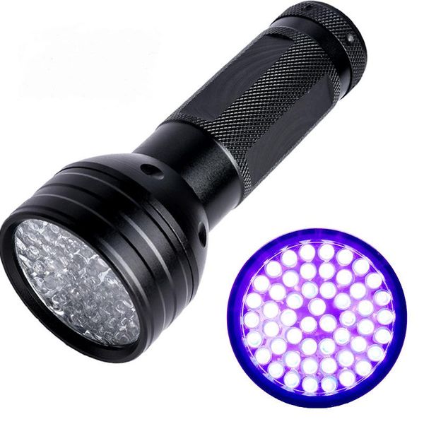 Lanternas tochas leves UV 395-400nm LED 3 modos Lâmpada de inspeção de jóias escurece