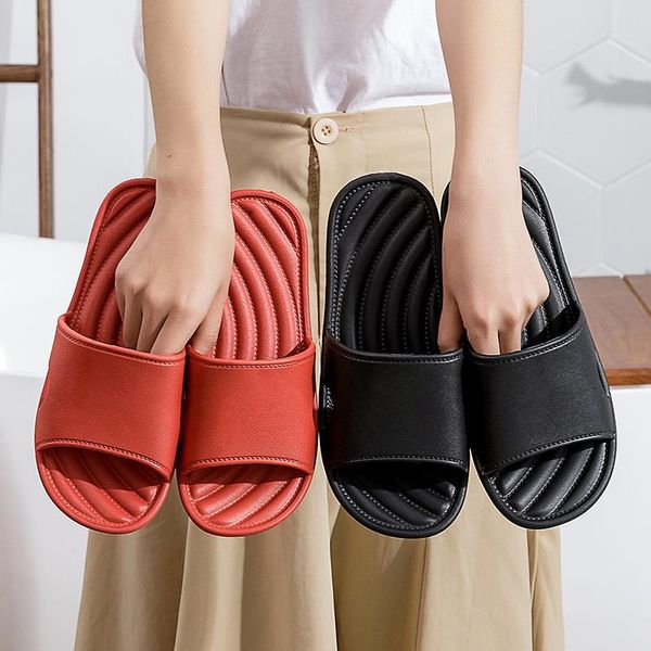 Licht Weiche Hausschuhe Komfortable Indoor Liebhaber Rutschen Badezimmer Dusche Anti-slip Slipper Sommer Sandalen Männer Frauen Schuhe Hause 839