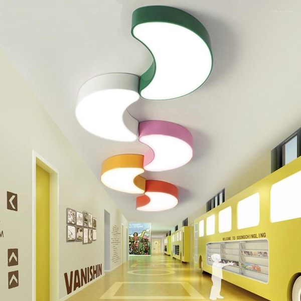 Plafoniere Personalità Luce Creativa Luna Fiore LED Combinazione Soggiorno Camera da letto Ristorante Accesso Nursery 2023 Zcl