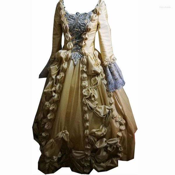 Lässige Kleider D-2111 Victorian Gothic/Vintage Dress Halloween Theatre Film Prairie Chic Mitte gemacht