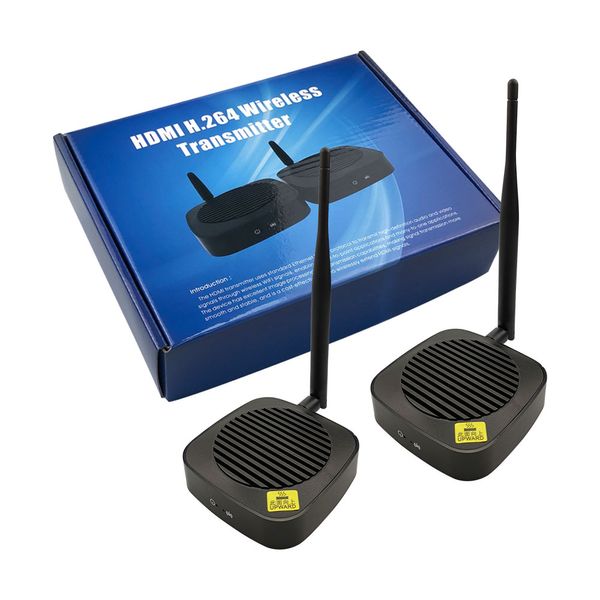 Новый 1080p 60 Гц Wi -Fi Extender Electronics Беспроводная аудио и видео волокна Box 50M HDMI и приемник HDMI Extender 50M H.264 HD