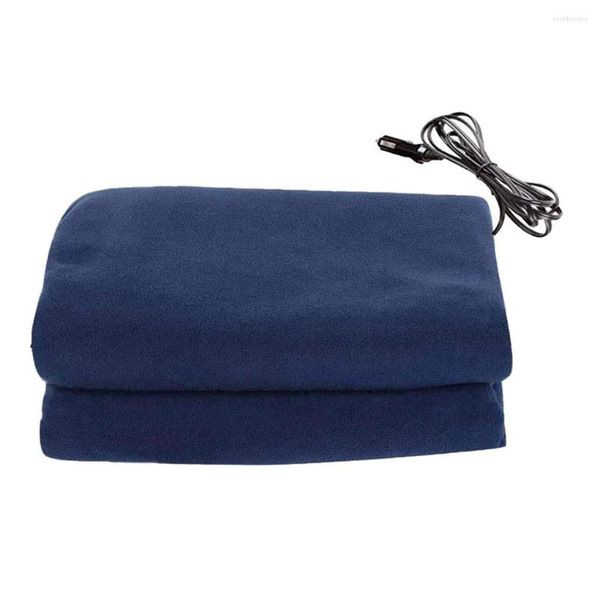 Coperte Coperta riscaldante per auto 12V Riscaldatore elettrico di emergenza portatile Tappetino riscaldante Accessori per automobili automobilistiche Attrezzature da esterno