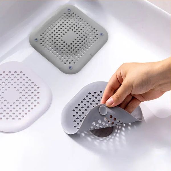 Filtro per capelli Lavello Anti-bloccaggio Scolapasta Filtri Vasca da bagno Doccia Scarico a pavimento Tappo Tappo per deodorante da cucina in silicone Accessori per il bagno