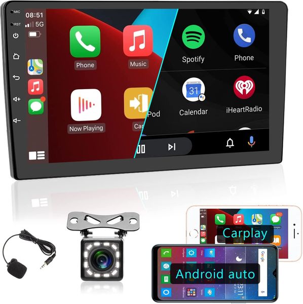 Trasmettitore radio Bluetooth per auto Lettore multimediale Android Soluzione Ts18 con carplay, 4G e fotocamera a 360 gradi