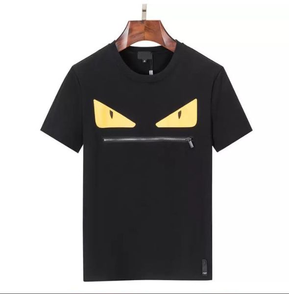 Мужская футболка Дизайнерская футболка Trapstar с принтом в виде буквы Блэр Одежда Черно-белая летняя спортивная мода Топ с коротким рукавом Размер L