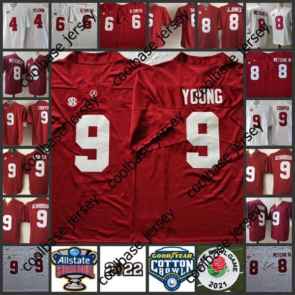 9 Bryce Young Jerseys 4 T.J. Йельдон 6 Девонта Смит Джерси 6 Блейк Симс 8 Хулио Джонс 8 Джон Метчи III 9 Amari Cooper 9 Bo Scarbrough 2022