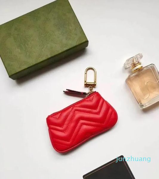 7A Portamonete di qualità Portachiavi Portafoglio Pochette Piccola pochette Designer Moda Borse per rossetto 22 Portachiavi da uomo Porta carte di credito Mini Portafogli di lusso Borsa Charm 7 colori